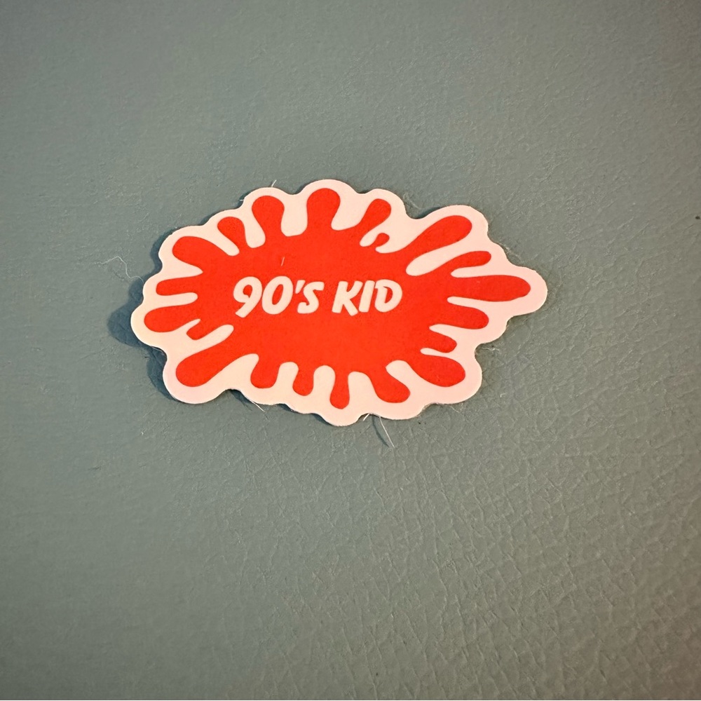 5/$10 Nickelodeon Logo 90s Kid Sticker